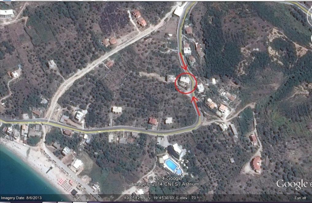 Bed and Breakfast Velco Bb Himara Экстерьер фото